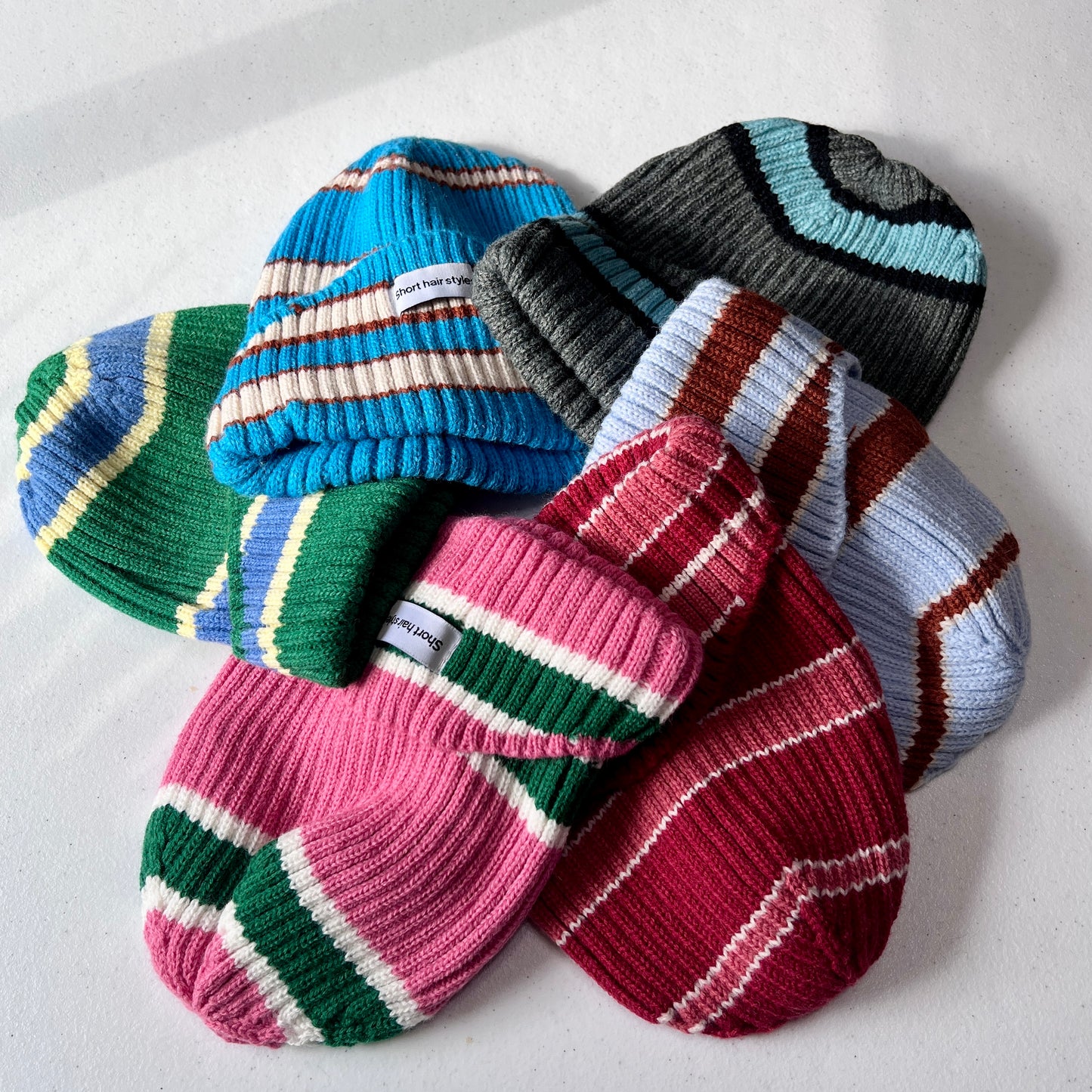 Striped Beanie