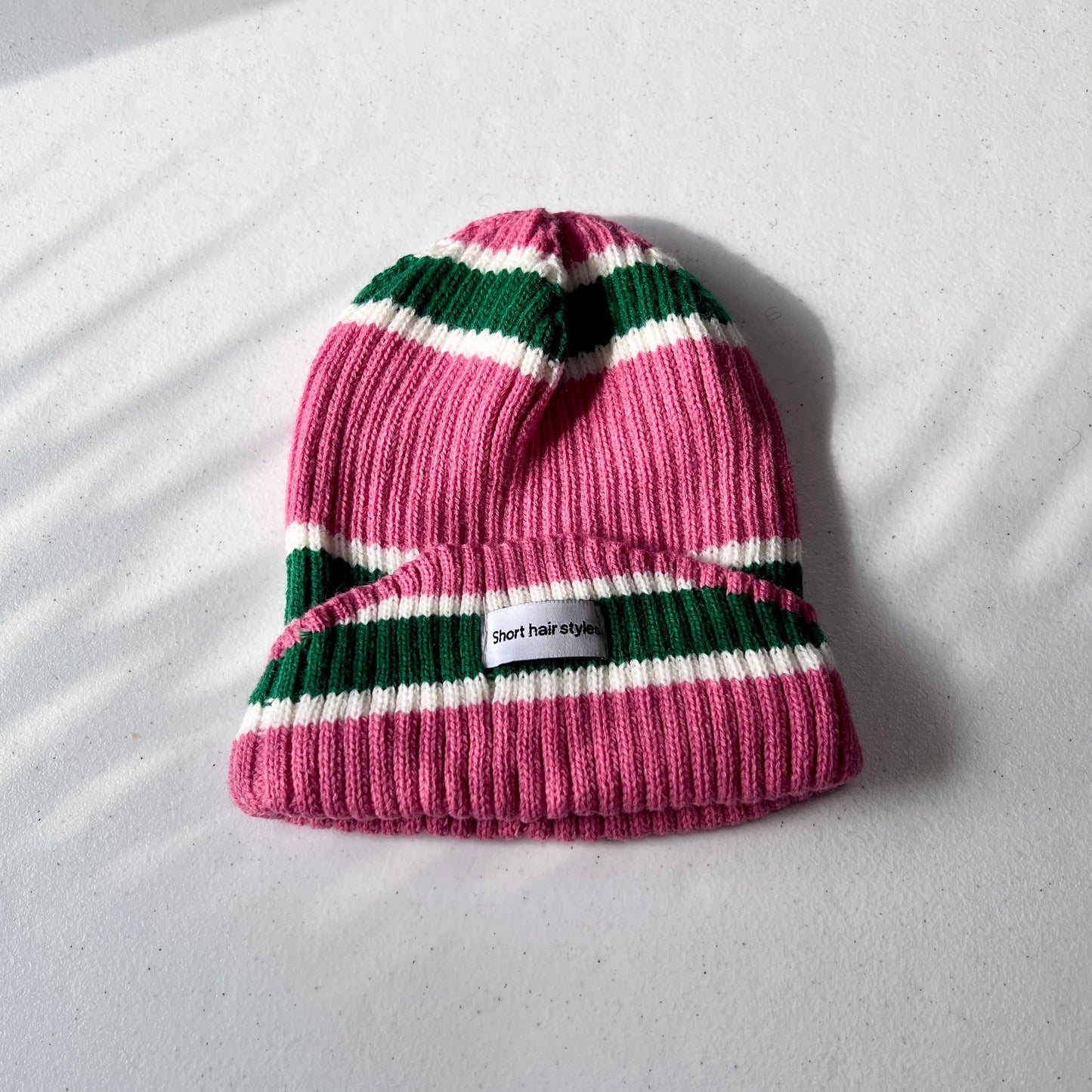 Striped Beanie