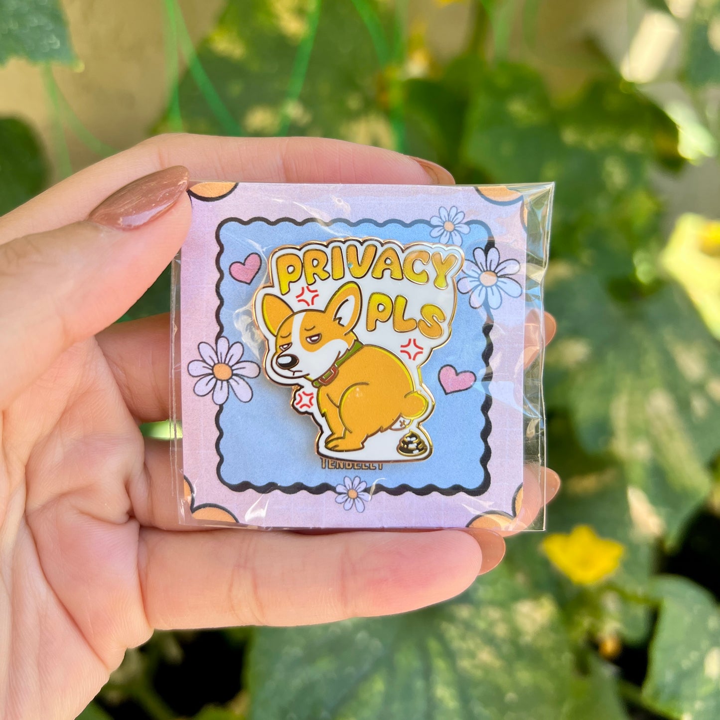 Toby The Corgi Enamel Pins