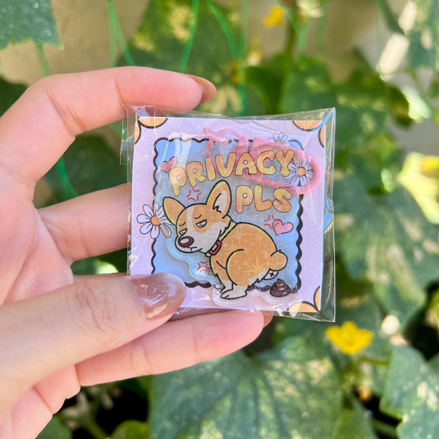 Toby The Corgi Keychain