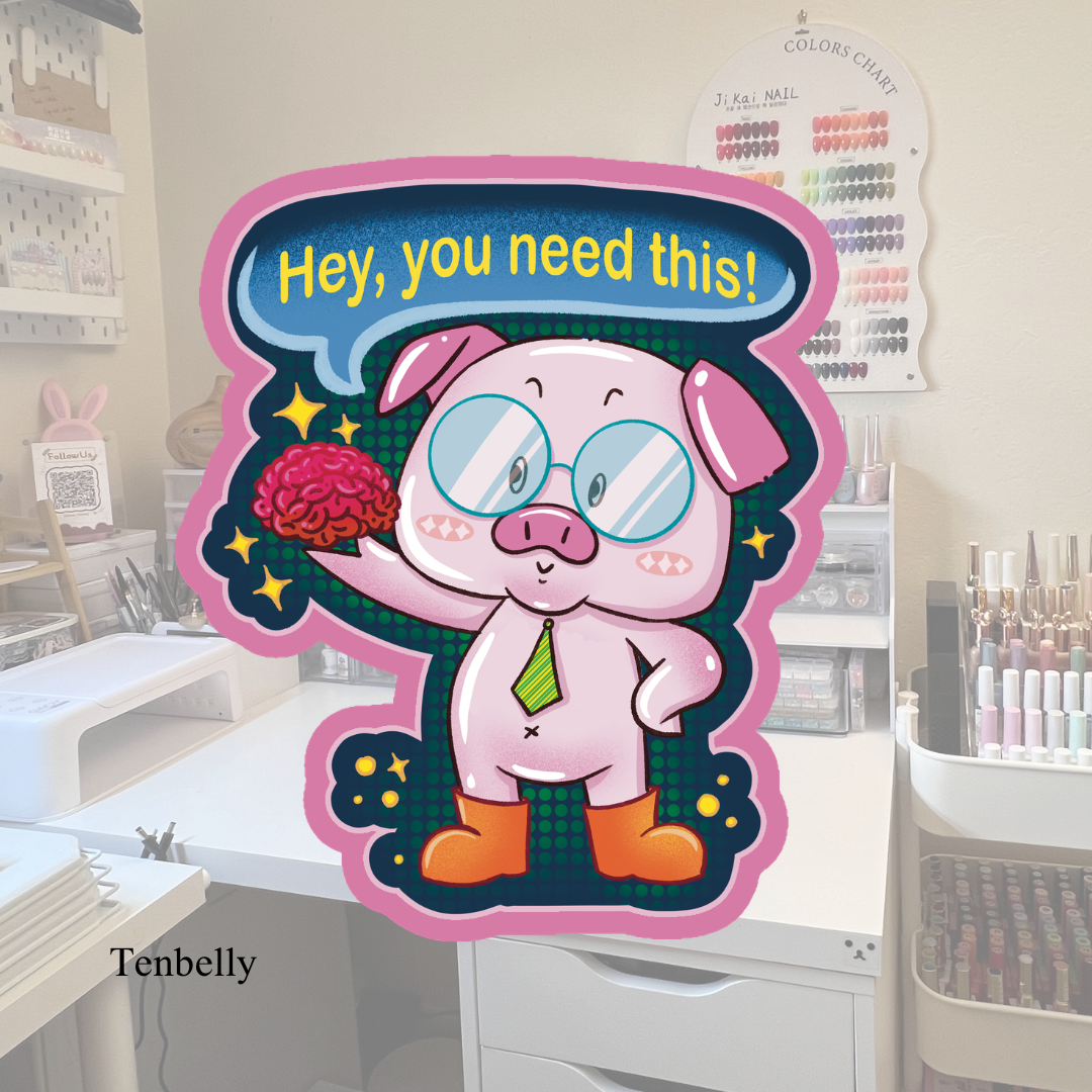 You need this Vinyl Sticker