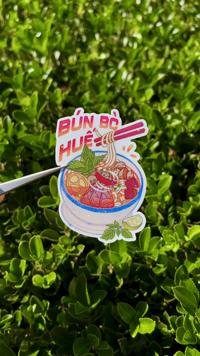 Bun Bo Hue "BBH" Die-cut Sticker