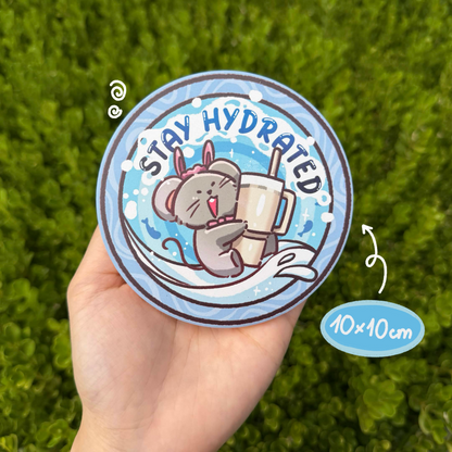 Ceramic Coaster: Stay Hydrated