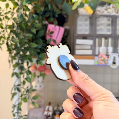 Com tam "Broken Rice" Wooden Magnet
