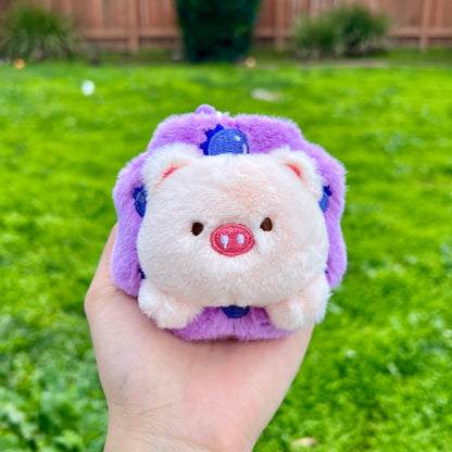 Plushie Keychain (Capybara, Bunny, and Pig)