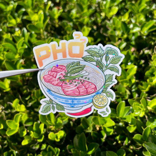 Phở "Pho" Die-cut Sticker