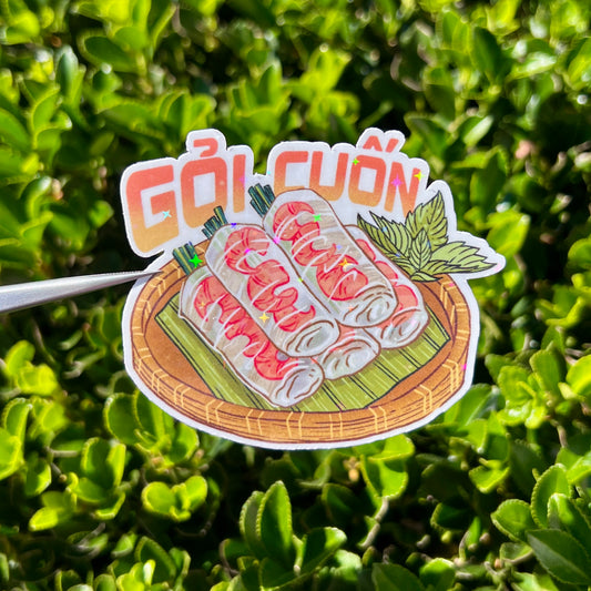 Goi Cuon "Spring Roll" Die-cut Sticker