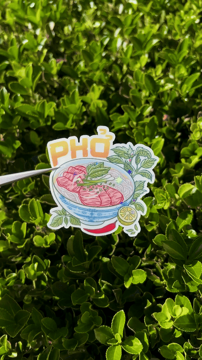 Phở "Pho" Die-cut Sticker