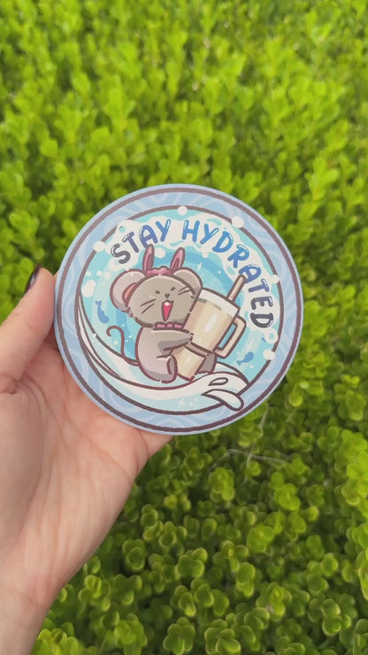 Ceramic Coaster: Stay Hydrated