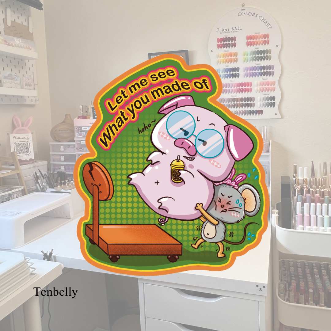 What you made of Vinyl Sticker